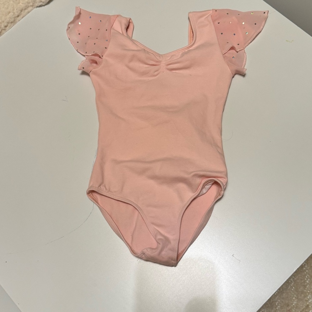 Bioch Ballet leotard, light pink girls 2-4t